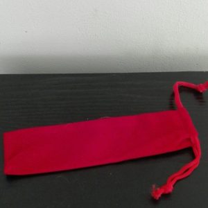 Pen case in red color