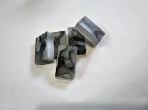 3D gray / white - small - 40x25x10 mm.